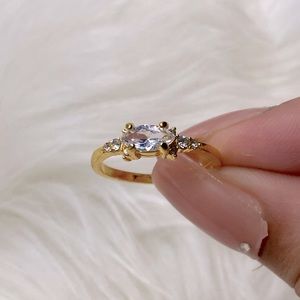 Vintage Yellow Gold Tone Ring